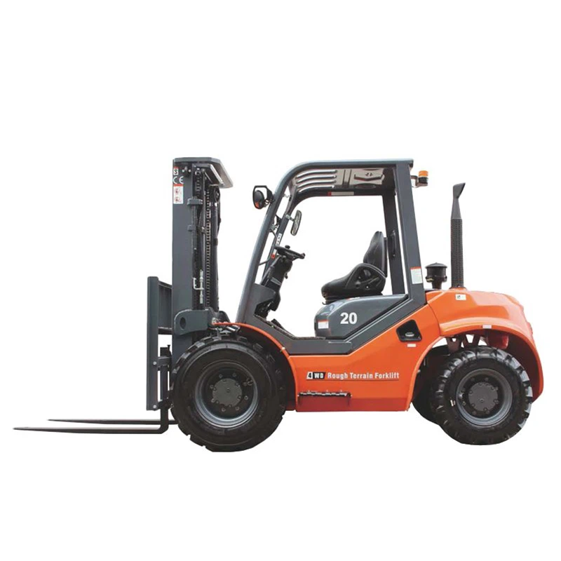 2 Ton 4WD Rough Terrain Diesel Forklift For Sale